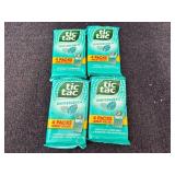 4 Packs of Tic Tac Wintergreen