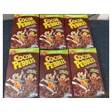6 Boxes of Cocoa Pebbles