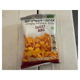 3 x 12ct Boxes of Smart-Snx Crispy Protein Bites - Sweet BBQ
