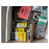 Box Full of Screws, Clamps & Misc.