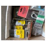 Box Full of Screws, Clamps & Misc.