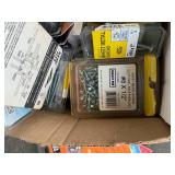 Box Full of Screws, Clamps & Misc.