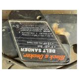 Black & Decker Belt Sander 1/3hp  3"x21" Belt