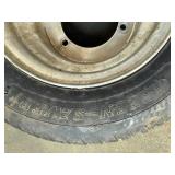 2 Aluminum Wheels With Tires