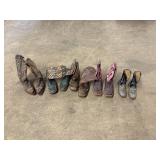Lot of Cowboy Boots-Adult 8.5 & 9 Child 12
