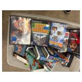 Large Tote of Video Games, DVD