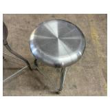 2 Metal Bar Stools