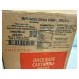 3x 1gal 100% Orange Juice Base Concentrate-Shelf Stable