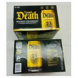 2x 6pk Liquid Death Water-Mango Chainsaw Sparkling Water
