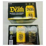 2x 6pk Liquid Death Water-Mango Chainsaw Sparkling Water
