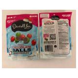 6x 5.6oz Crunchy Chocolate Balls-Darrella Lea Milk Chocolate