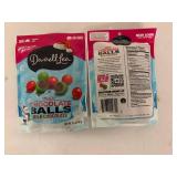 6x 5.6oz Crunchy Chocolate Balls-Darrella Lea Milk Chocolate