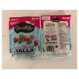 6x 5.6oz Crunchy Chocolate Balls-Darrella Lea Milk Chocolate