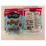 6x 5.6oz Crunchy Chocolate Balls-Darrella Lea Milk Chocolate