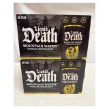 2x 6pk Liquid Death Water-Sparkling Mountain Water