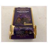 SSS. 12x Godiva Chocolate Domes Double Chocolate