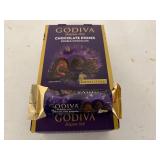 SSS. 12x Godiva Chocolate Domes Double Chocolate