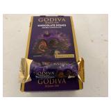 SSS. 12x Godiva Chocolate Domes Double Chocolate