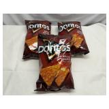 3x 9.25oz Doritos Spicy Nacho