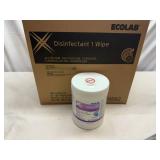 12x Ecolab Disinfectant 1 Wipe