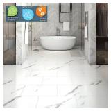 LIFEPROOF Luminescent Sky 6 MIL x 12 in. W x 24 in. L Click Lock Waterproof Vinyl Tile Flooring (20.7 sqft/case) (621 sqft/total)