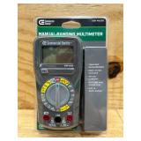 Commercial Electric Manual-Ranging Digital Multi-Meter