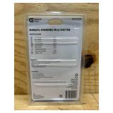 Commercial Electric Manual-Ranging Digital Multi-Meter