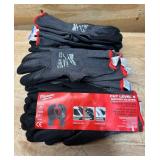 Medium Gray Nitrile Level 5 Cut Resistant Dipped Work Gloves (12-Pack)