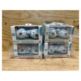 Baby GUND Spunky Puppy Rattle Booties Plush Baby Infant Shoes, Blue, One Size Fits All