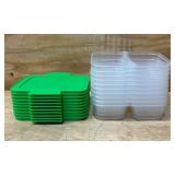 SISTEMA 870ml Meal Prep Nest It 10 pack