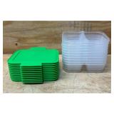 SISTEMA 870ml Meal Prep Nest It 10 pack