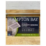 80 CFM Ceiling Mount Roomside Installation Humidity Sensing Bathroom Exhaust Fan, ENERGY STAR