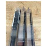 Various sized Centry masonry slow spiral flute