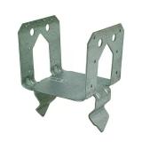 Simpson Strong-Tie ZMax 5.25 in. H X 5.5 in. W 12 Ga. Galvanized Steel Post Base lot of 2
