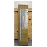 10.63 in. 1-Light White Dimmable LED Flush Mount