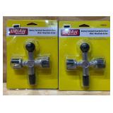 URIAH Battery Terminal Clean And Cut ToolWith 3-Way Blade Action lot of 2