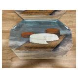 10"x15" Melamine Hexagon Cheese Serving Platter - John Derian for Target (lot of 2)