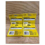 STAPLES, HD, 1/2 IN, 1250 PC, PAPER (lot of 4)