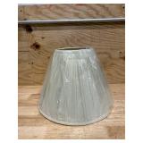 White lamp shade