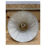 White lamp shade