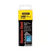 Stanley T50 27/64 in. W X 1/2 in. L 23 Ga. Narrow Crown Heavy Duty Staples 1000 pk (lot of 2)