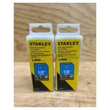 Stanley T50 27/64 in. W X 1/2 in. L 23 Ga. Narrow Crown Heavy Duty Staples 1000 pk (lot of 2)