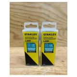 Stanley Ct308T 1/2 Inch Heavy Duty Flat Narrow Crown Staples,Pack of 1000(Pack of 1000) (lot of 2)