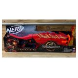 Nerf DragonPower Emberstrike 8-dart Rotating Drum with Pump Action Priming Blaster
