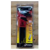 Metric Hex End Long Arm L-Wrench Set with ProGuard Finish (9-Piece)