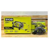RYOBI Eletric Pressure Washer, Circular saw for parts only