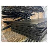 Shelving Unit on Casters with Rivot Racking/Shelving