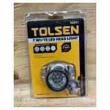 Tolsen Torch Head Lamp 7 LED 60011 (0925252.95)