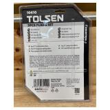 TOLSEN3Pc Pliers Set - 1pc Linesman Pliers 8, 1pc Long Nose Pliers 6, 1pc Diagonal Pliers 6, CR-V Black 10410 (09252511.50)