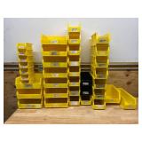 Akrobins and ULine - Lot of 37 - Various Plastic Stackable Bins